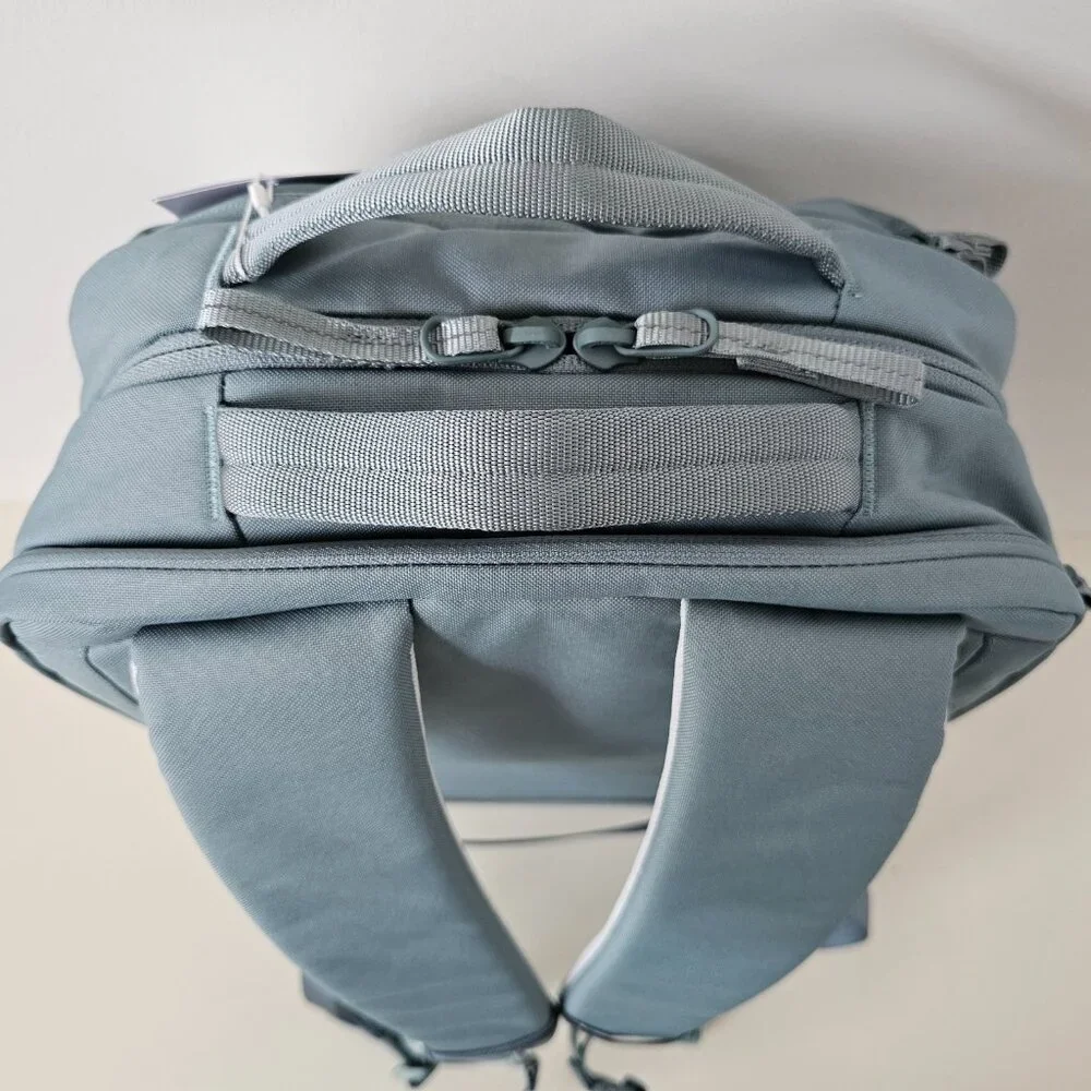 SOLD! NWT LULULEMON CRBU Crater Blue Double Zip Tech Canvas Backpack OS - Picture 6 of 16
